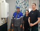 В Любытино подключили к газоснабжению дом участника СВО